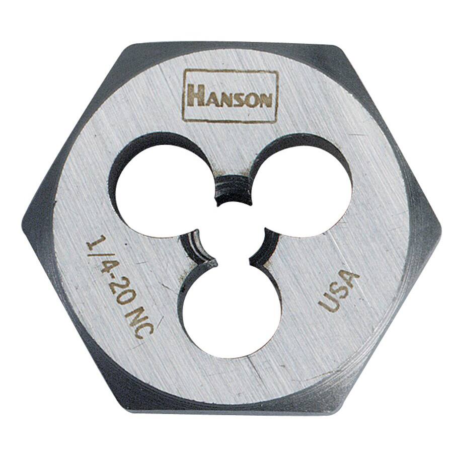 Irwin Hanson High Carbon Steel Fractional Hexagon Dies