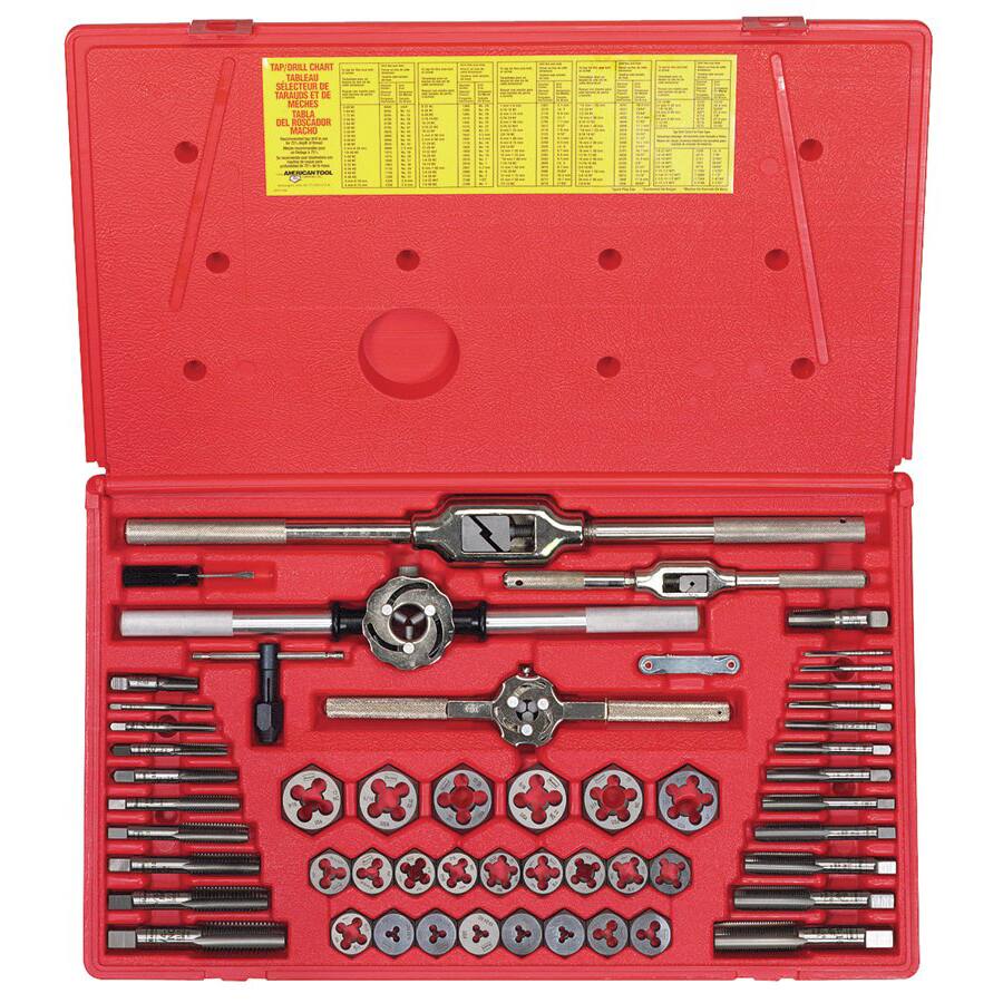 Irwin 54-Piece Fractional Tap & Die Set