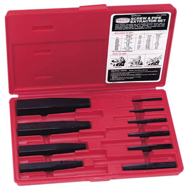 Proto 10-piece Screw Extractor Set