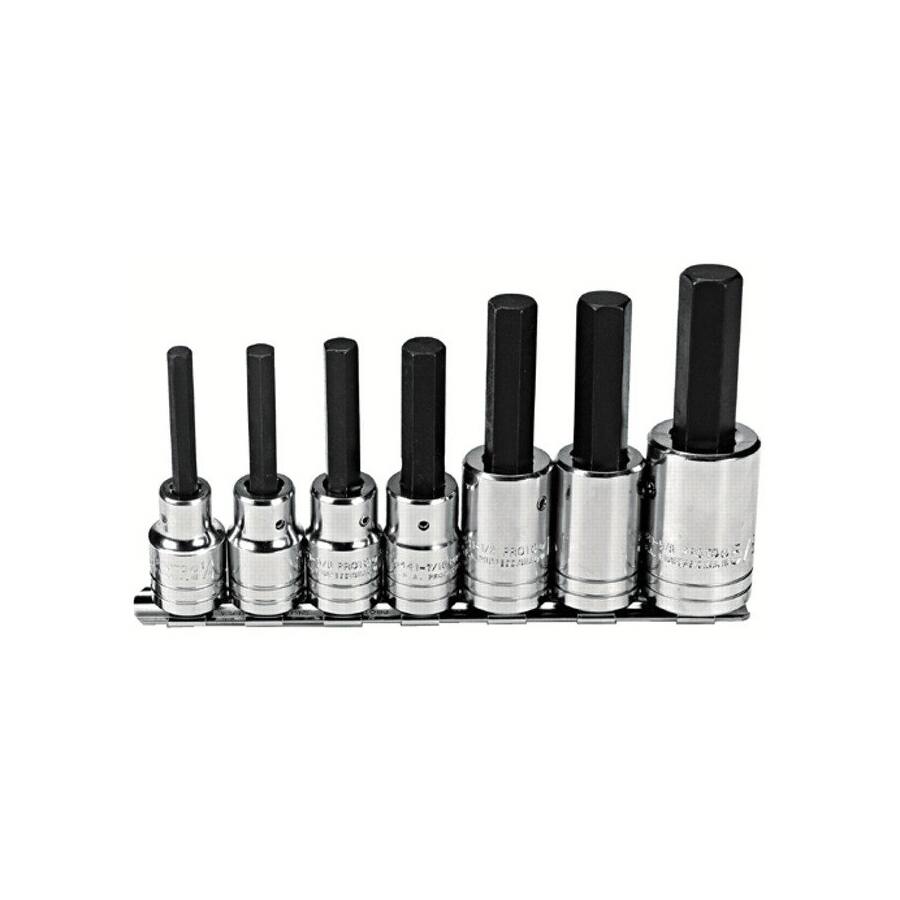 Proto 7-piece 1/2-inch Drive Hex Bit Socket Set