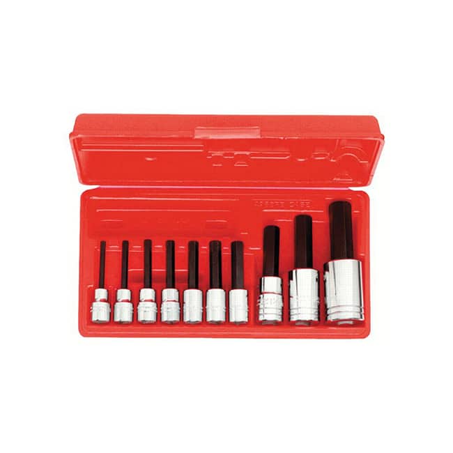 Proto 10-Piece Hex Socket Set (3/8-Inch x 1/2-Inch)