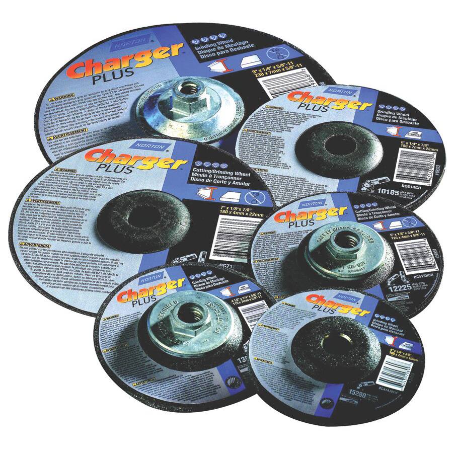 Norton Charger Plus Depressed Center Gemini Mini Grinding Wheel