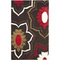 Safavieh Handmade Memories Brown New Zealand Wool Rug - 7'6 x 9'6