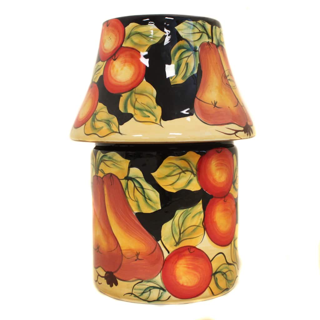 Casa Cortes Barcelona Collection Hand-Painted Candle Jar Holder