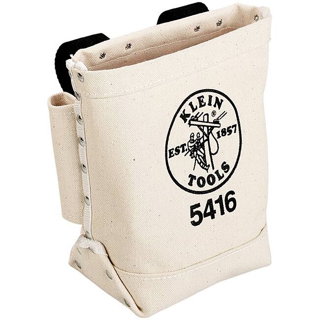 Klein Tools Belt-Side Canvas Bolt Bag