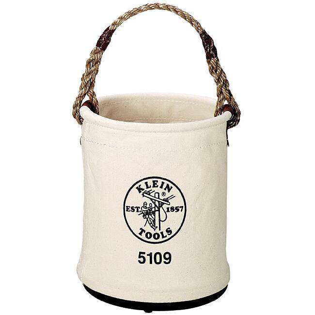 Klein Tools Wide-Opening Canvas Tool Bucket