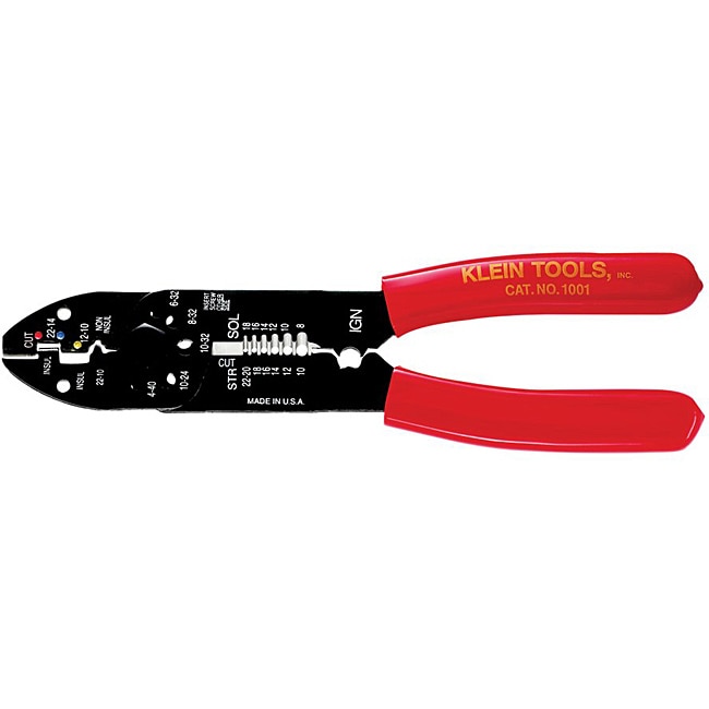 Shop Klein Tools All Purpose Crimping and Stripping Tool Free