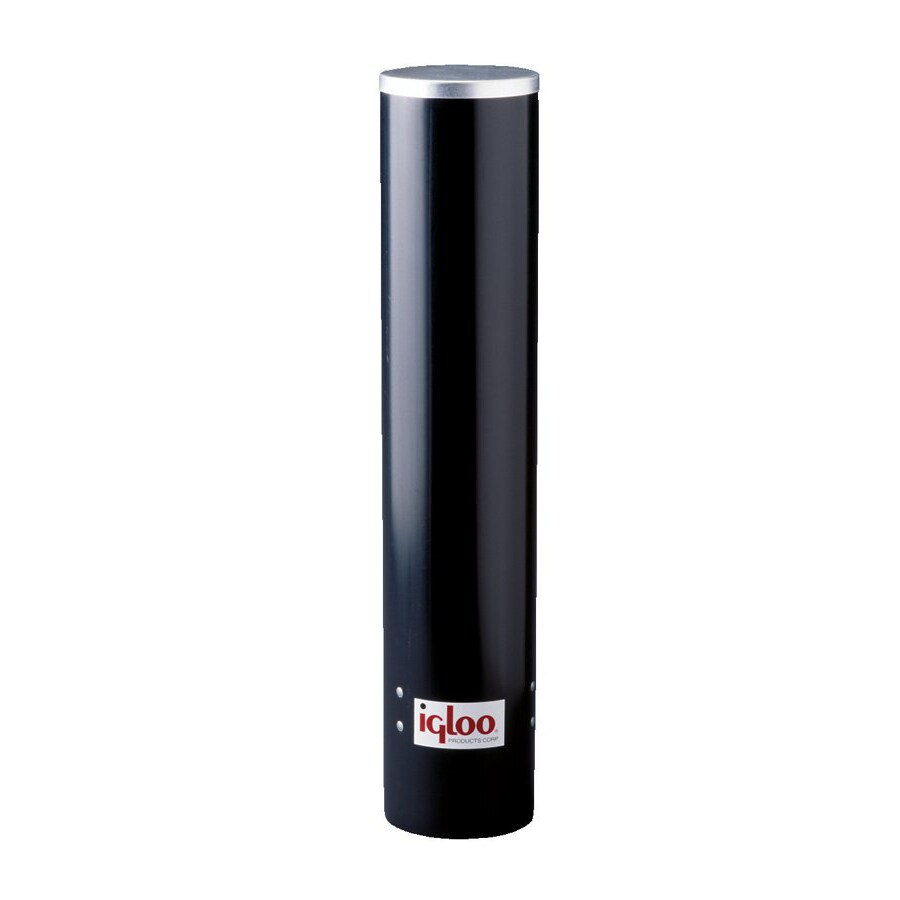 Igloo Black Plastic Cup Dispenser (6 to 8-ounce)