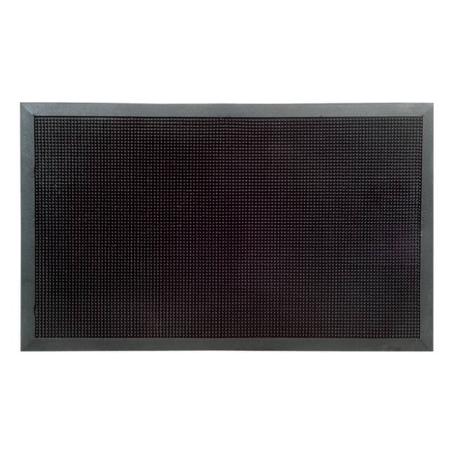 XXL Outdoor Black Rubber Stud Door Mat (32 x 48) - 32 x 48