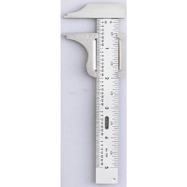 Pocket Caliper 04"Range Stainless 16Th 32N Overstock 6397208