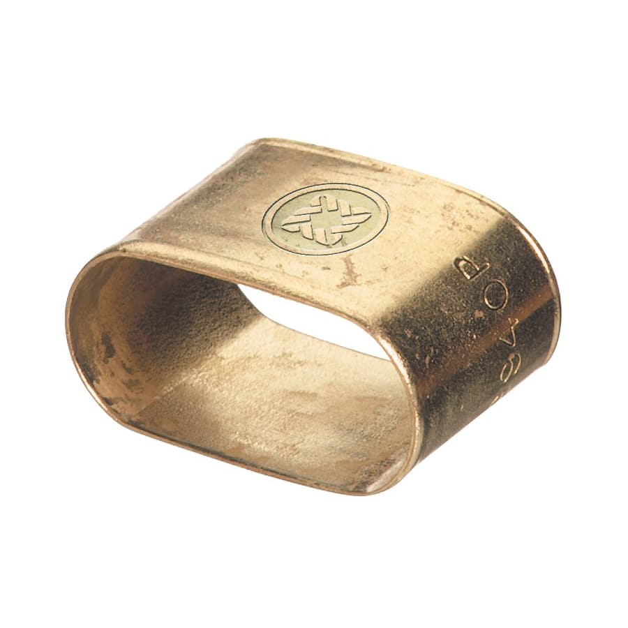 Western Enterprises Brass Oval Dual Hose 9940-P Brace