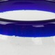 preview thumbnail 16 of 15, Handmade Blue Rim Glass Classic Drinking Set of 6 Glasses (Mexico)