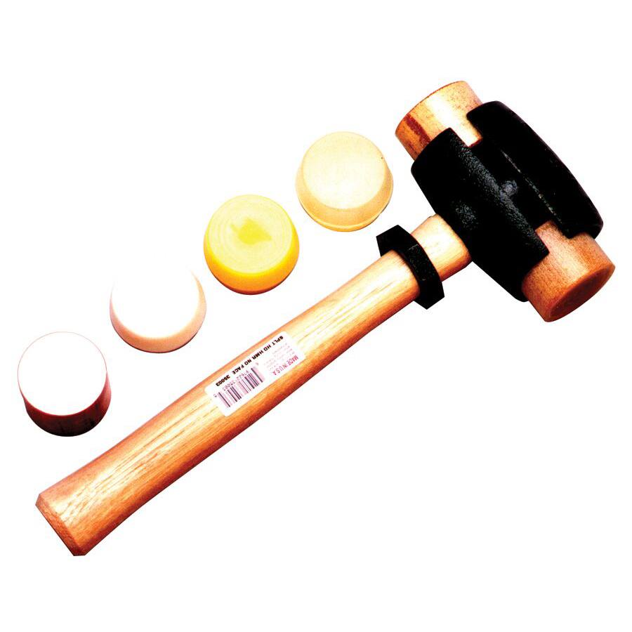 Garland Manufacturing Size-4 Split-Head Rawhide Hammer