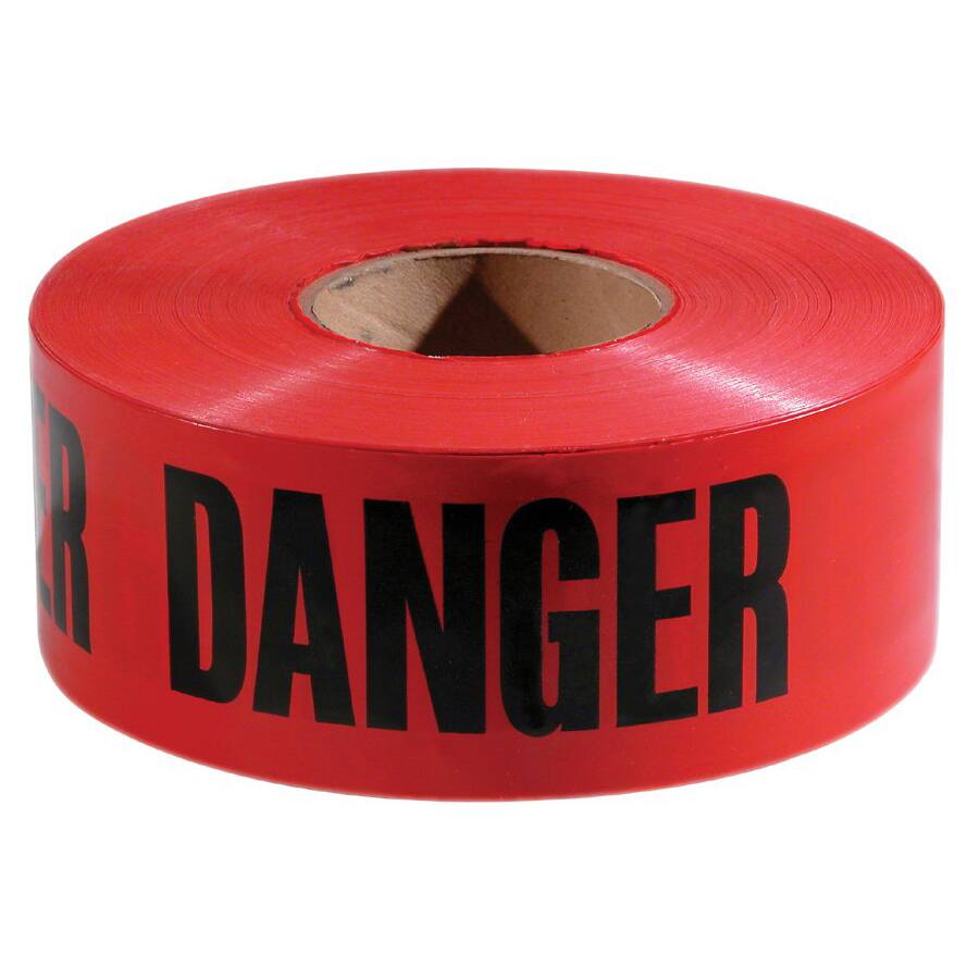 Empire Level Red and Black Danger Tape