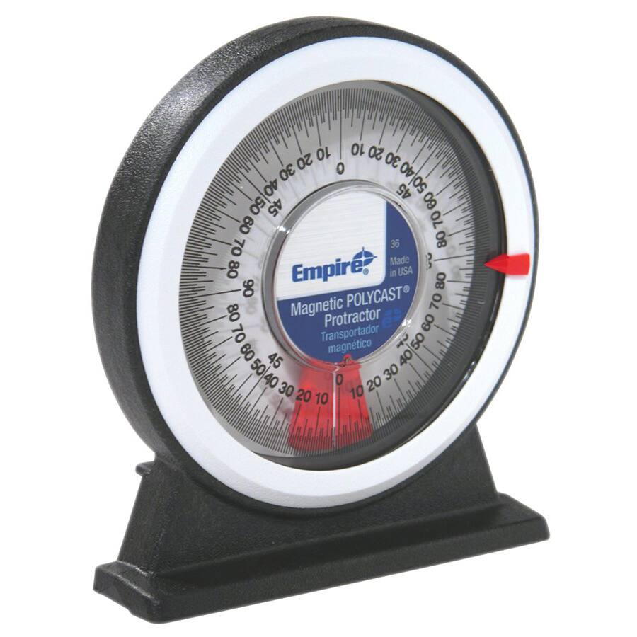 Empire Level Poly-Cast Protractor
