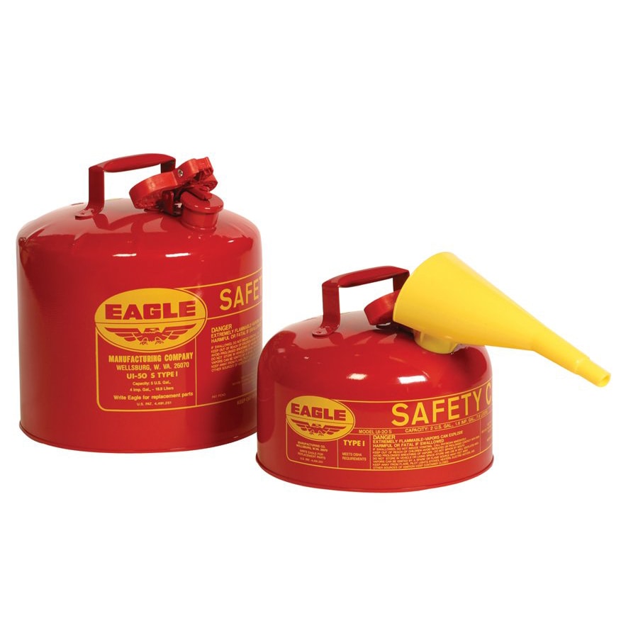 Eagle Manufacturing 5-Gallon Safety Can -  Eagle Mfg, 258-UI-50-FS
