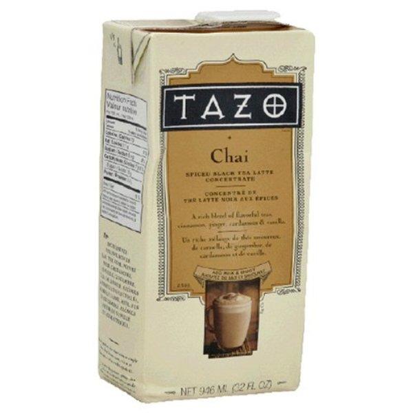 Tazo Chai Spiced Black Tea Concentrate 32oz Boxes (Pack of 6) Free Shipping On Orders Over