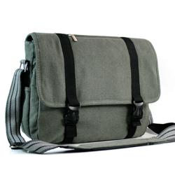 Shop Kroo 13.3-inch Canvas Laptop Messenger Bag - Free Shipping On Orders Over $45 - Overstock ...
