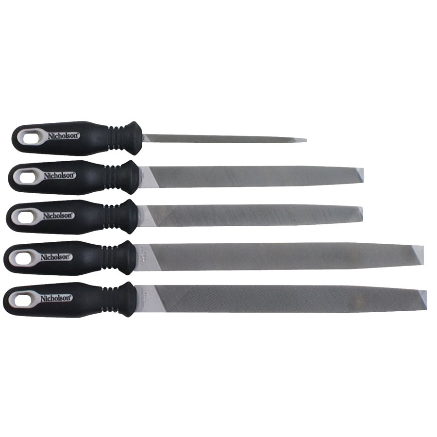 Cooper Hand Tools Nicholson 5 piece Ergonomic File Set