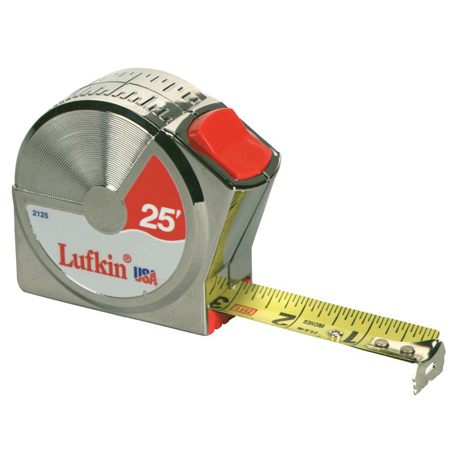 Cooper Hand Tools 12 foot Power Return Tape Measure With Steel Blade