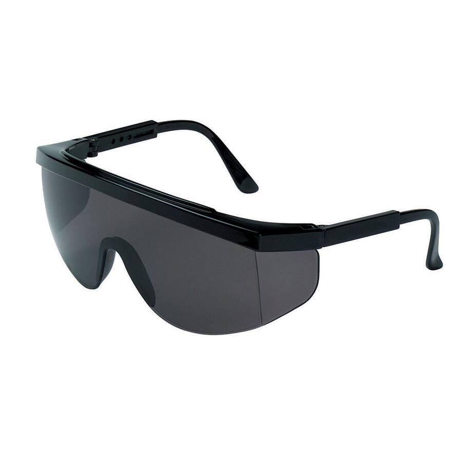 Crews Tomahawk Grey-Lens Safety Glasses