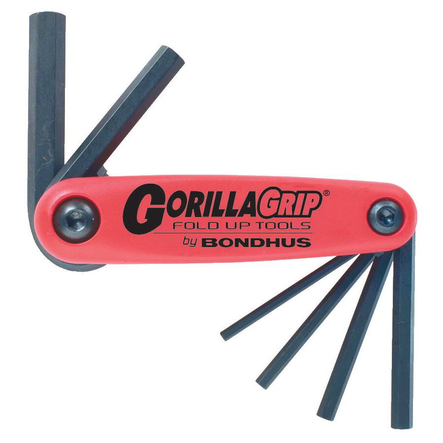 Bondhus 'Gorilla Grip' 1.5mm-6mm Foldup 7-Tool Set
