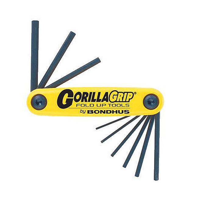 Bondhus 'Gorilla Grip' Inch Foldup 5-Tool Set