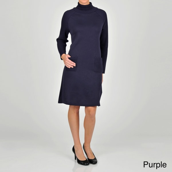 lennie for nina leonard sweater dress