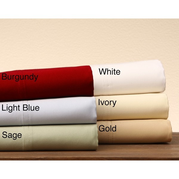 Egyptian Cotton Sateen 1000 Thread Count Sheet Set Overstock 6403281