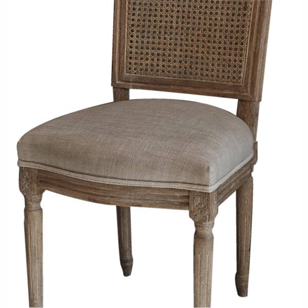Shop Nuloom Casual Living Weathered Vintage French Cane Back Linen