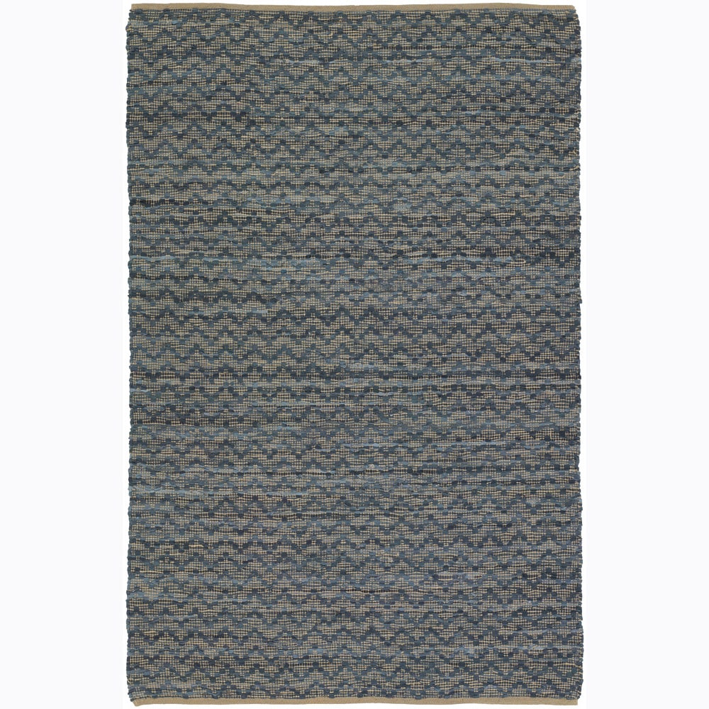 Casual Handwoven Mandara Tan Rug (79 X 106)