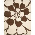 Safavieh Handmade New Zealand Wool Endless Beige Rug - 7'6 x 9'6