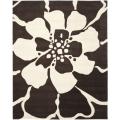 Safavieh Handmade Endless Brown Wool Rug - 7'6" x 9'6"