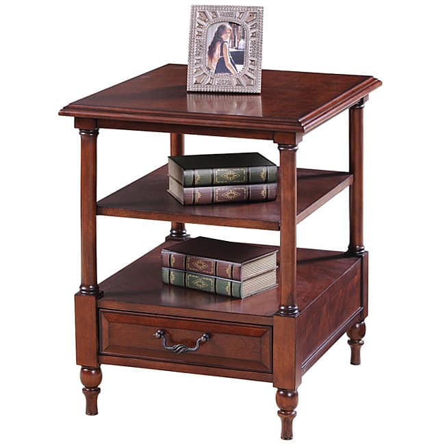 Cherry Tier End Table