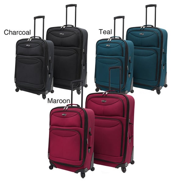 Shop U.S. Traveler by Traveler's Choice Lightweight 2-piece Spinner ...