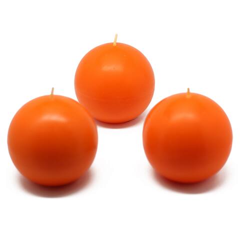 3-inch Ball Candles (Case of 6)
