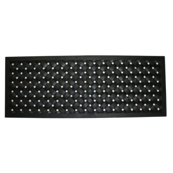 Stalwart 24 x 15-inch Black Eco Friendly Utility Boot Tray Mat