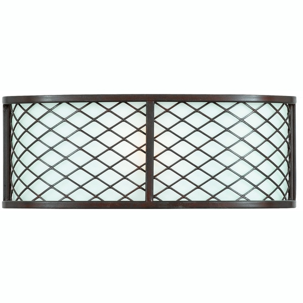 Chainlink 1 Light Bronze Wall Sconce TRIARCH INTERNATIONAL Sconces & Vanities