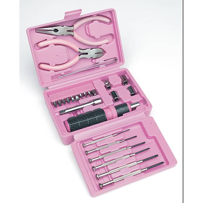 Ruff & Ready 26-piece Pink Tool Set