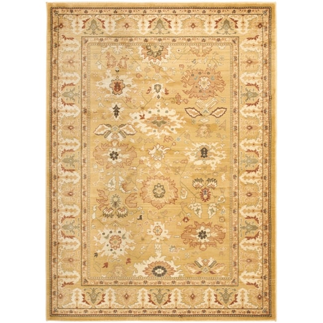 Oushak Gold Area Rug (4 X 57)