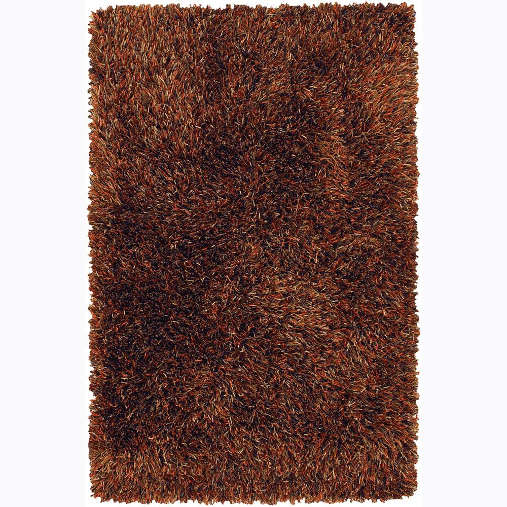 Artist's Loom Hand-woven Shag Rug (9' x 13') - 9' x 13'