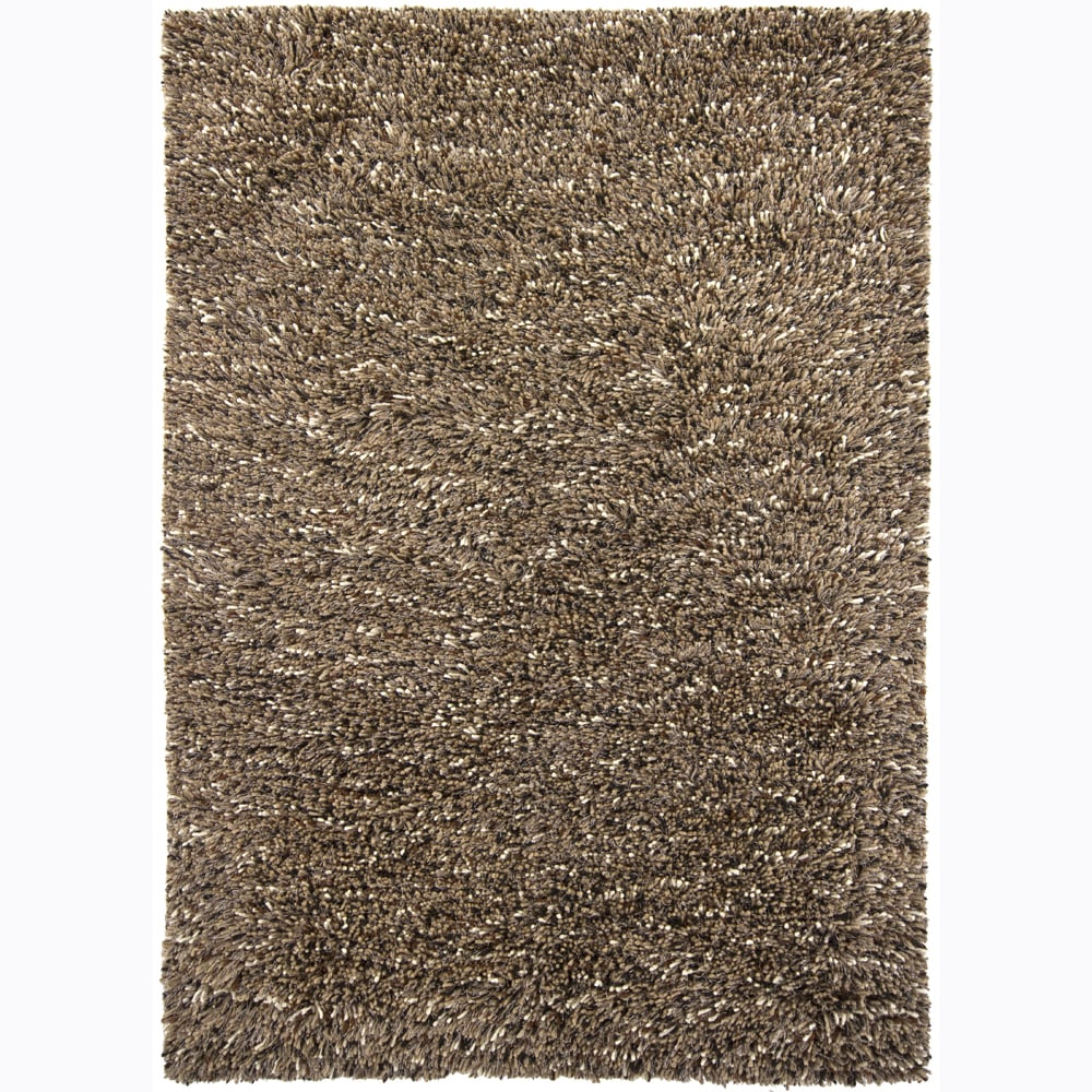 Handwoven 1.5 inch Wool Mandara Shag Rug (9 X 13)