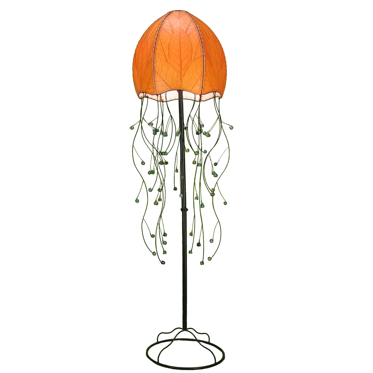 [Handmade] Orange Jellyfish Floor Lamp (Philippines) - Free Shipping ...