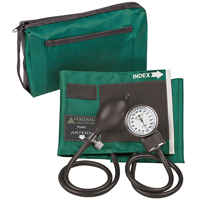 Veridian 02 12806 Adult Aneroid Sphygmomanometer Kit