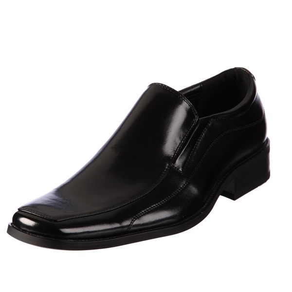 steve madden mens black loafers