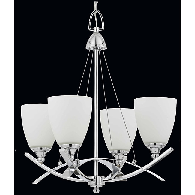 Triarch International Neptune 4 light Chrome Chandelier