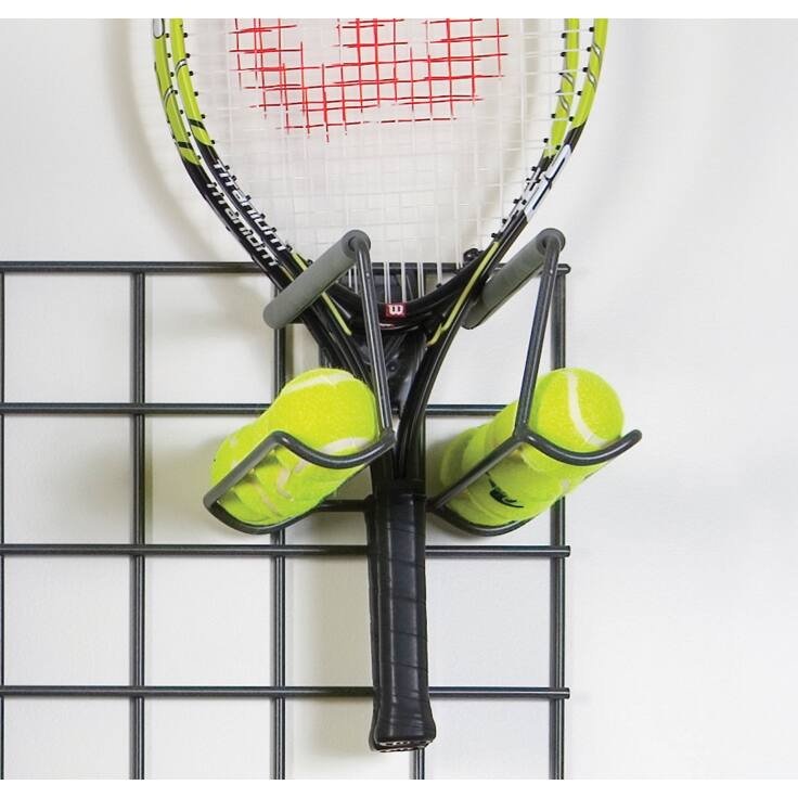 Organized Living freedomRail Granite Racquet Rack