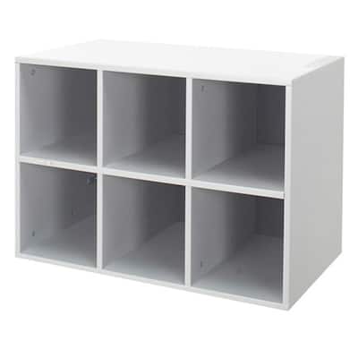 Organized Living freedomRail Garage GOBox 6-cubby Storage Unit