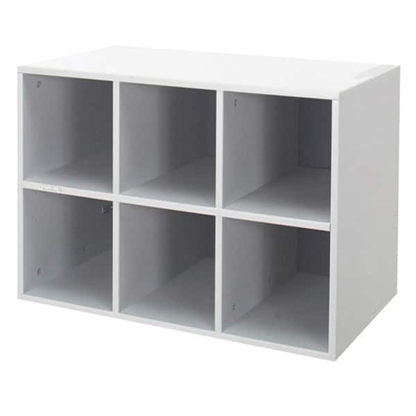 Organized Living freedomRail Garage GOBox 6-cubby Storage Unit