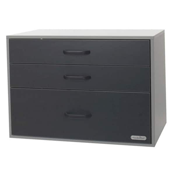 Organized Living freedomRail GOBox 3 Drawer Unit